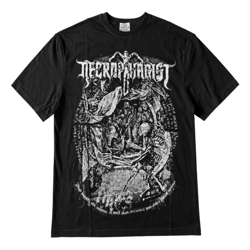 ТЕНИСКА ЩАМПА - NECROPHAGIST BLACK