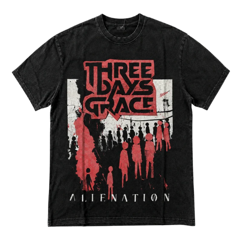 Тениска Three Days Grace - отпред