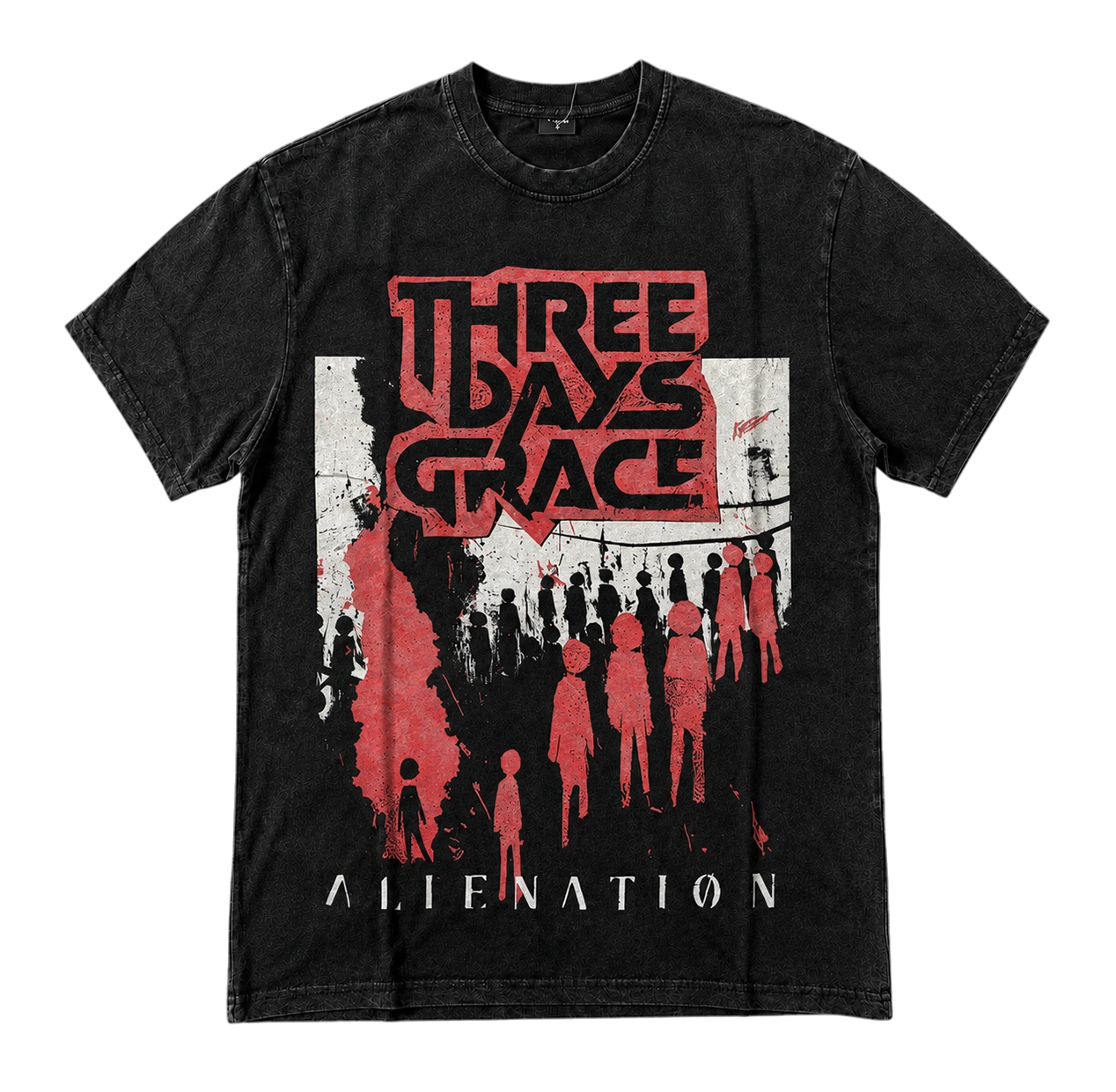 Тениска Three Days Grace - отпред