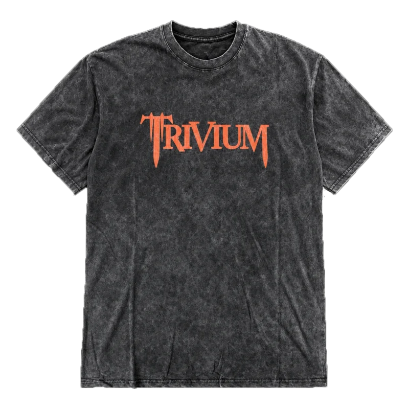 Метъл тениска Trivium с щампа отпред и отзад