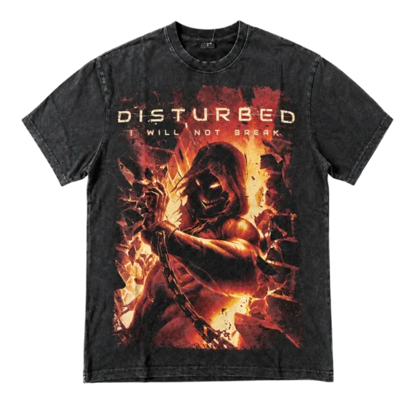 OVERSIZED ТЕНИСКА - Disturbed I Will Not Break