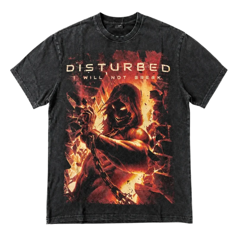 OVERSIZED ТЕНИСКА - Disturbed I Will Not Break