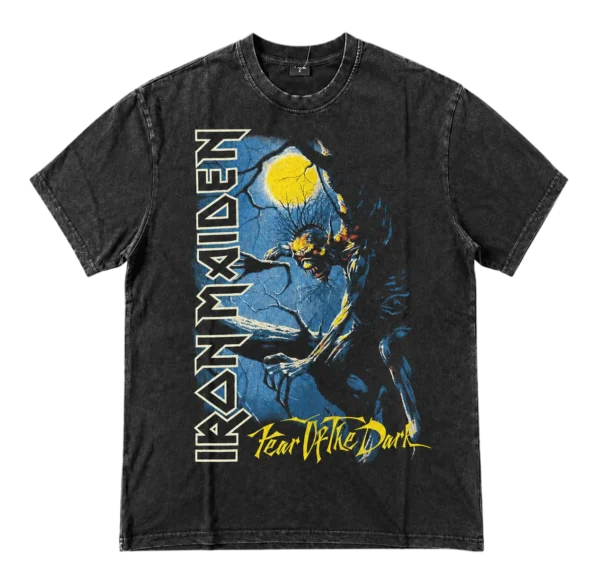 OVERSIZED ТЕНИСКА - Iron Maiden Fear Of The Dark Crop