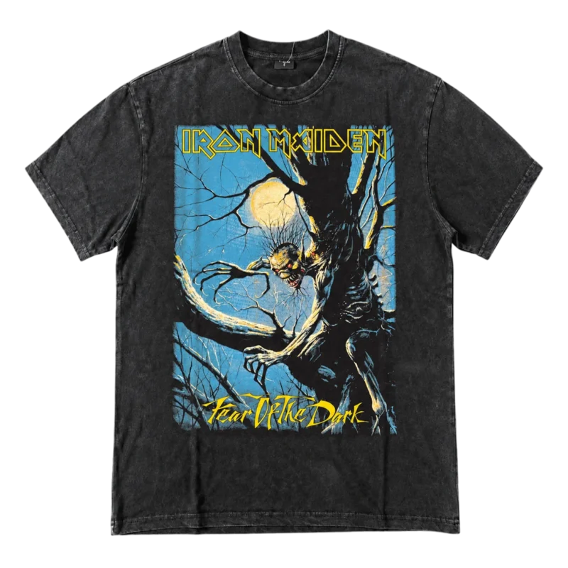 OVERSIZED ТЕНИСКА - Iron Maiden Fear Of The Dark