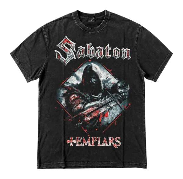 OVERSIZED ТЕНИСКА - Sabaton Templars