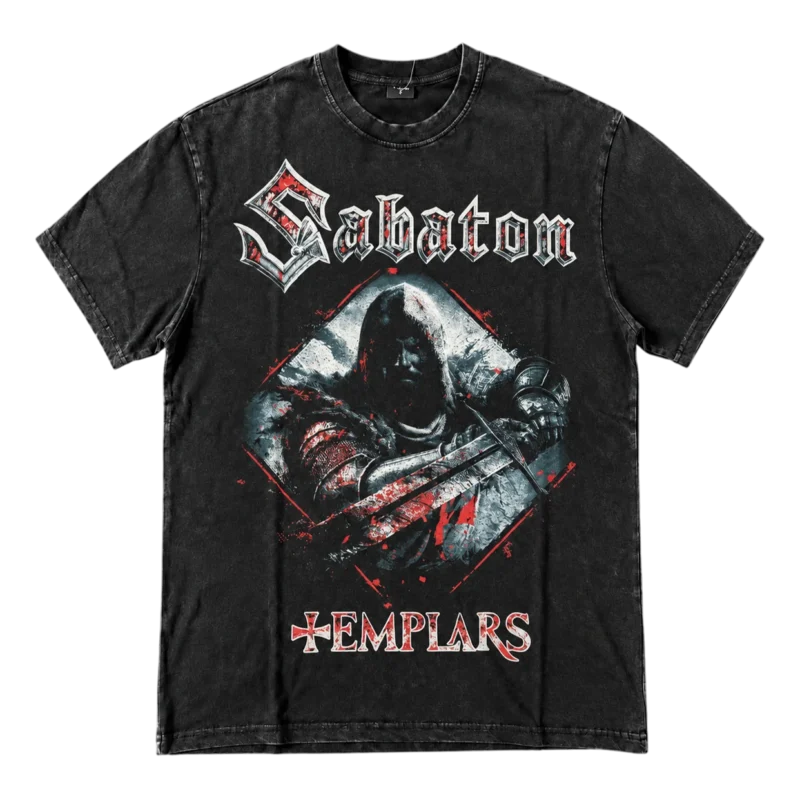 OVERSIZED ТЕНИСКА - Sabaton Templars