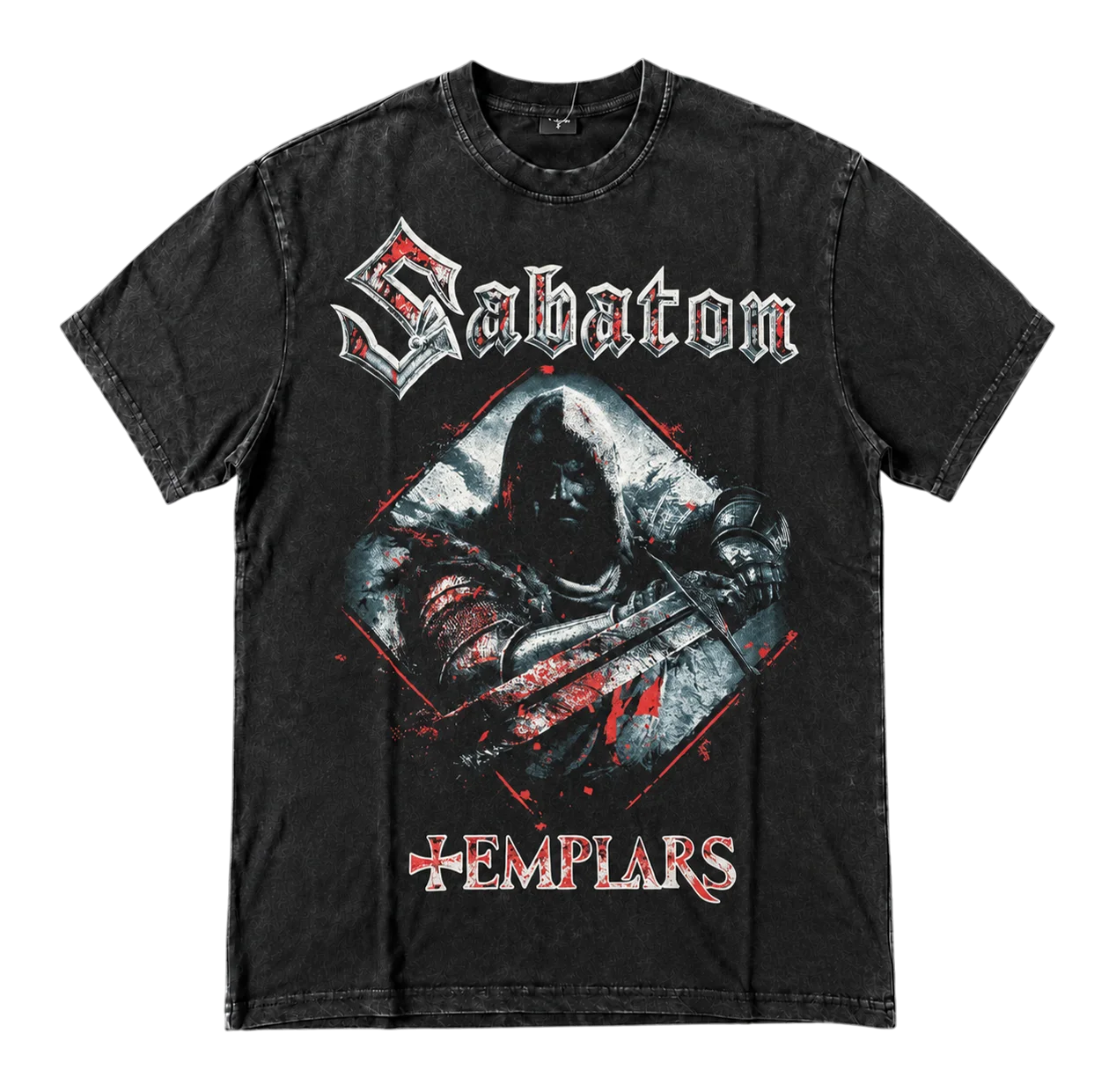 OVERSIZED ТЕНИСКА - Sabaton Templars